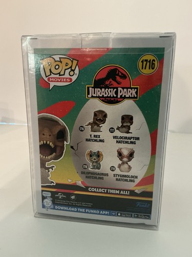 Funko Pop! Vinyl: Jurassic Park - T. Rex Hatchling #1716 mit Schutzhülle - Bild 3 von 6