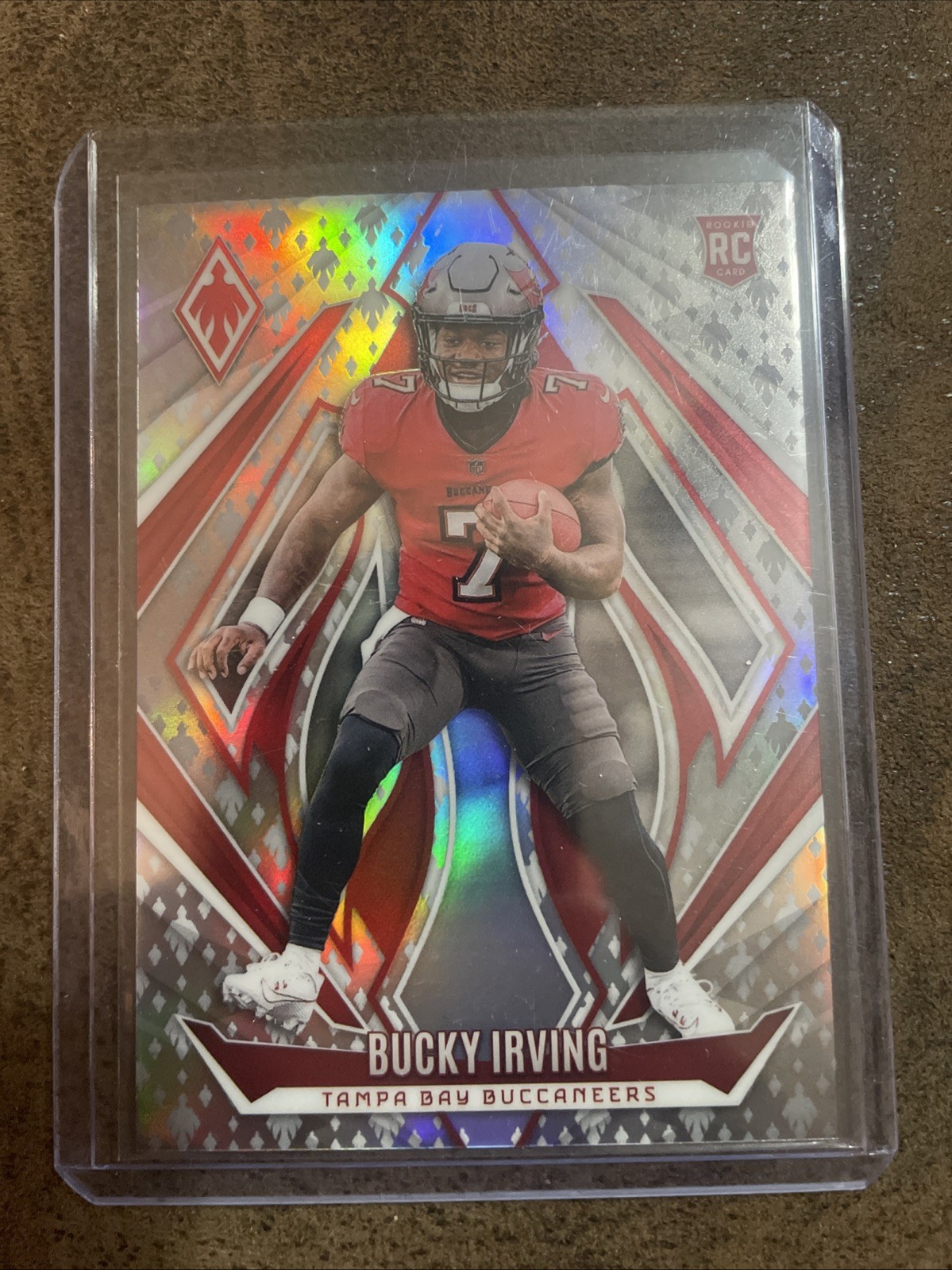 ✨2024 Panini Phoenix Bucky Irving Silver Phoenix Logo Prizm /399 Rookie RC #166