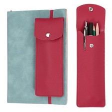 Adjustable Elastic Band Pen Holder, 1Pcs Fuchsia