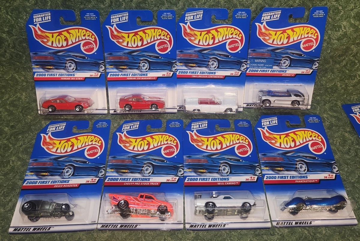 Hot Wheels Car 2000 Vehicle Year Vintage Manufacture Diecast Cars