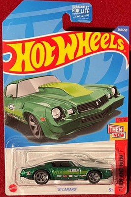 HOT WHEELS '81 CAMARO GREEN 248/250. SEE COMBINED OFFERS!