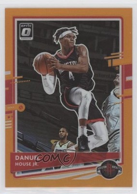 2020-21 Panini Donruss Optic Orange Prizm 144/199 Danuel House Jr #114 s3g