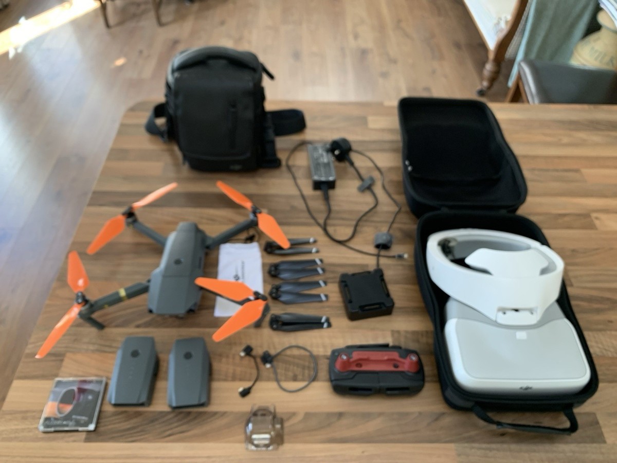 DJI Mavic Pro Fly More Combo with FPV VR Goggles UK