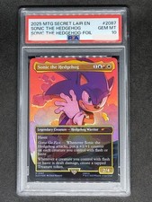 PSA 10 2025 MAGIC THE GATHERING SECRET LAIR DROP 2087 SONIC THE HEDGEHOG