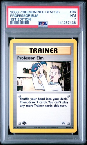 Professor Elm (1st Edition) graded PSA 7 for sale on eBay