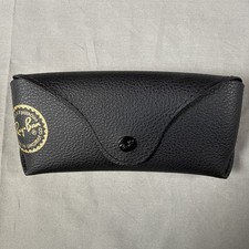Ray Ban Sunglasses Case Black Snap