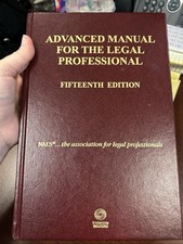 NALS Advanced Manual for the Legal Profession...