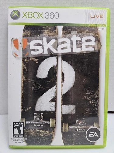 Skate 2 Microsoft Xbox 360 Complete CIB with Manual