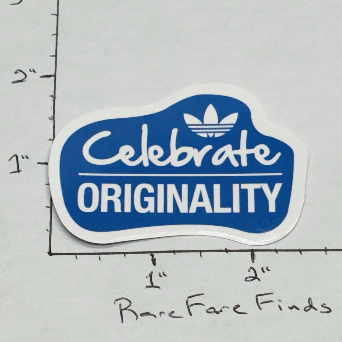 NEW‼ Adidas Celebrate Originality Skateboard Vinyl Decal Sticker