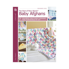 Leisure Arts Mary Maxim Baby Afghans Crochet Book   Crochet Pattern Book with