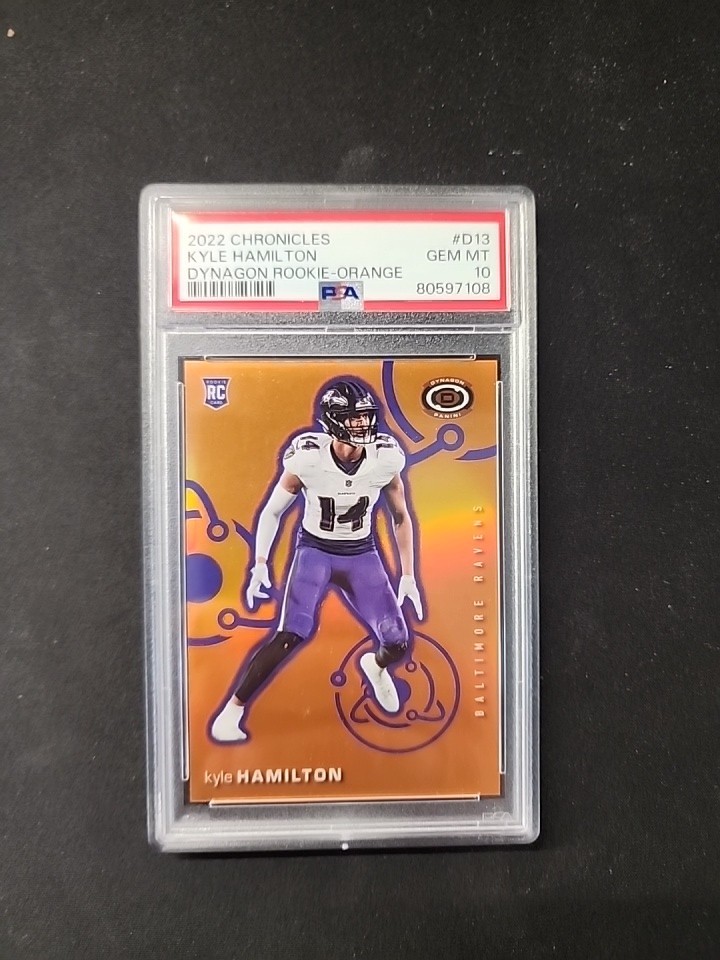 Kyle Hamilton Panini Chronicles Dynagon Rookies #D13 Orange