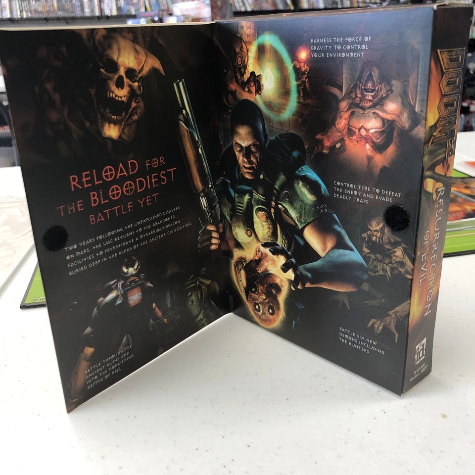 J4 DOOM 3 Expansion Pack: Resurrection of Evil PC - Complete in Box - Image 3 of 4