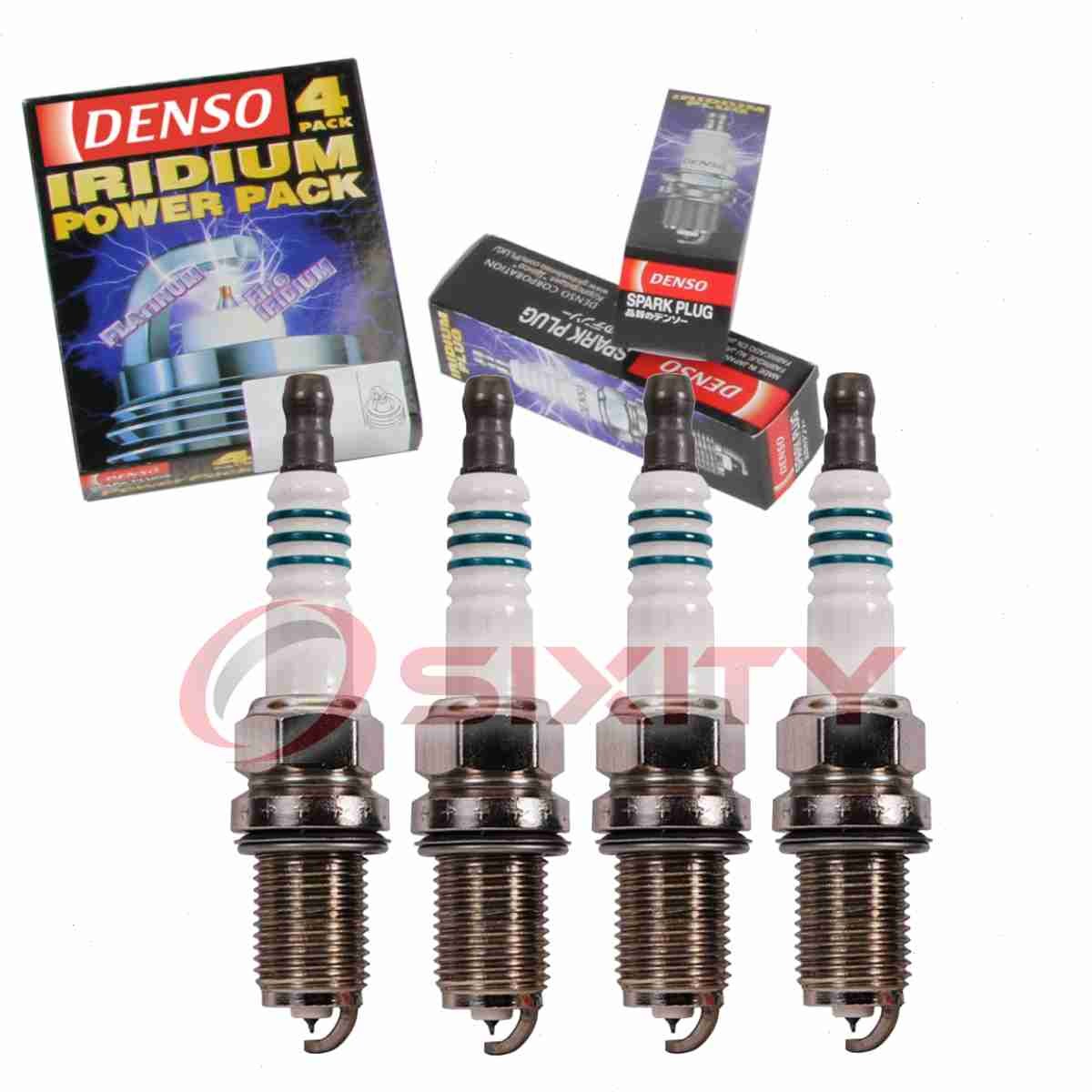 4 pc DENSO 5348 Iridium Power Spark Plugs for IK22G 98079-571-CH nw