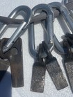 All Chouinard  Vintage Rock climbing piton rack, Sling,  14 Pitons, 9 carabiners — photo 8