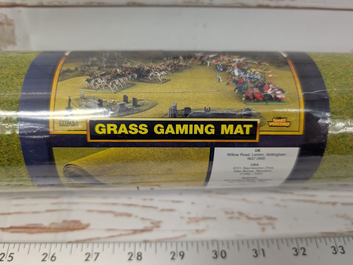 Citadel Gaming Grass Gaming Mat Vtg Warhammer Terrain 47