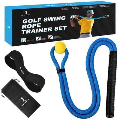 Golf Rope Swing Trainer Set-Golf Swing Training Aid,Improved Golfers Swing an...