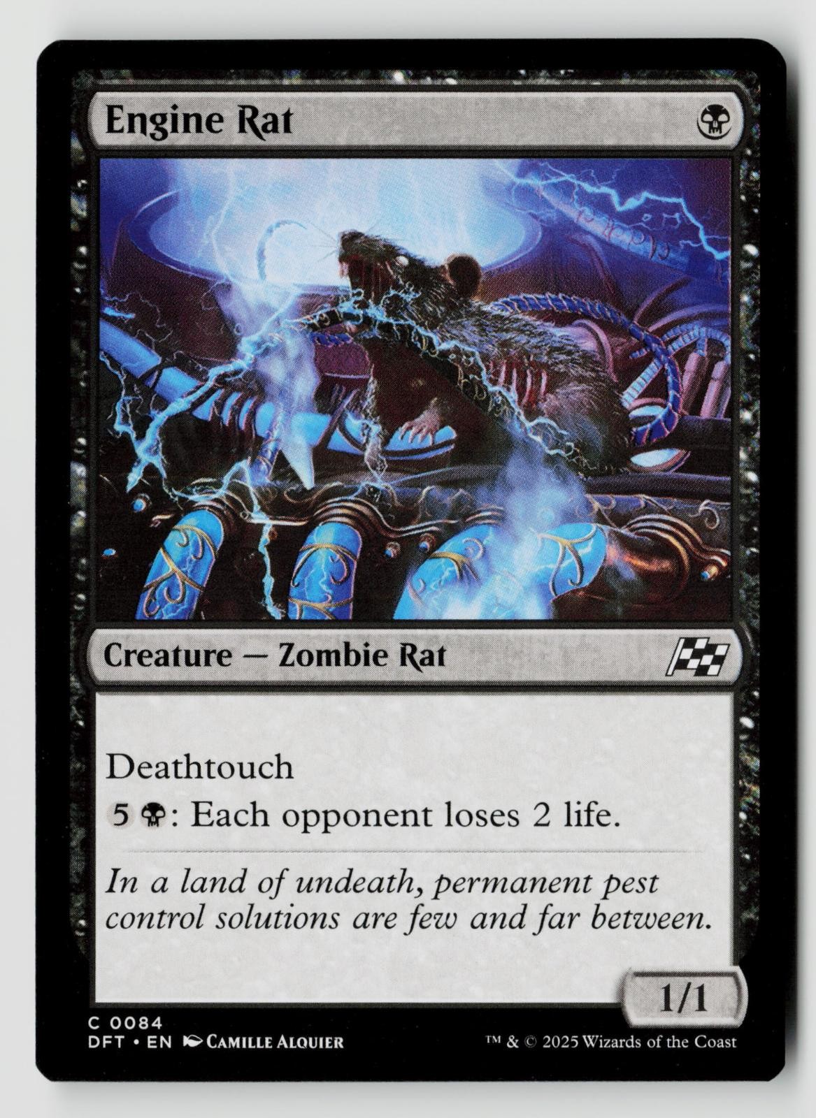 Engine Rat 84 Common Aetherdrift Magic: The Gathering Near Mint