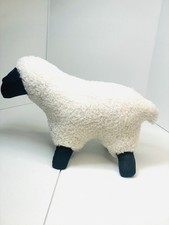 Twin Sister&rsquo;s Designs Handmade Sheep Plush Farmhouse Wool Lamb Decor