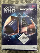 BBC Doctor Who Bookends in Original Box