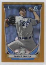 2014 Bowman Draft Chrome Gold Refractor 26/50 Foster Griffin #CDP24 x4y
