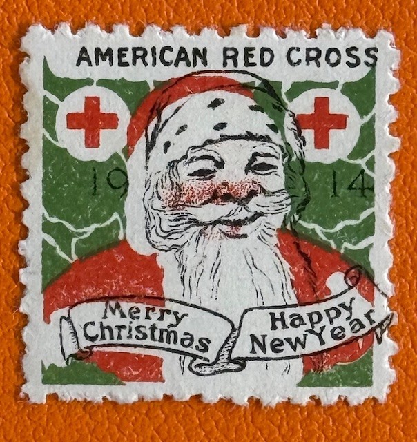 1914 USA Red Cross Christmas Seals Tuberculosis TB Cinderella Stamp MNHFG