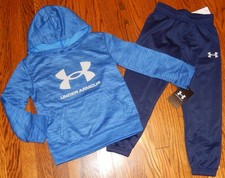 UNDER ARMOUR AUTHENTIC TODDLERS BOYS BRAND NEW ORIGINAL 2Pc SPORT SET Sz 6, NWT