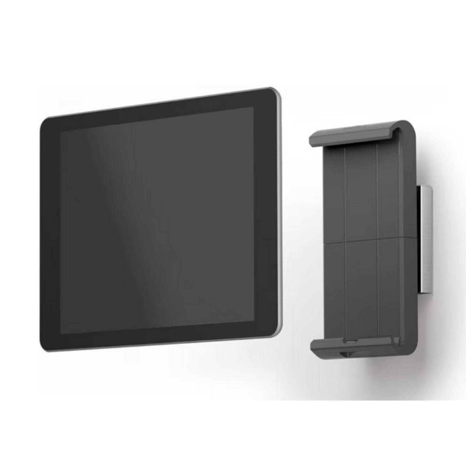Durable Aluminium WALL Mounted Tablet Holder for 7-13 inch Devices with Anti The