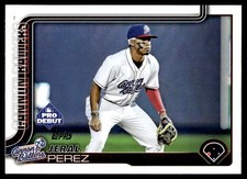 2025 Topps Pro Debut Jeral Perez #PD-24 Kannapolis Cannon Ballers White Sox