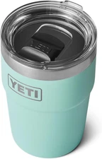 YETI Rambler 16 Oz Stackable Tumbler, Vacuum Insulated, Stainless Steel with Mag