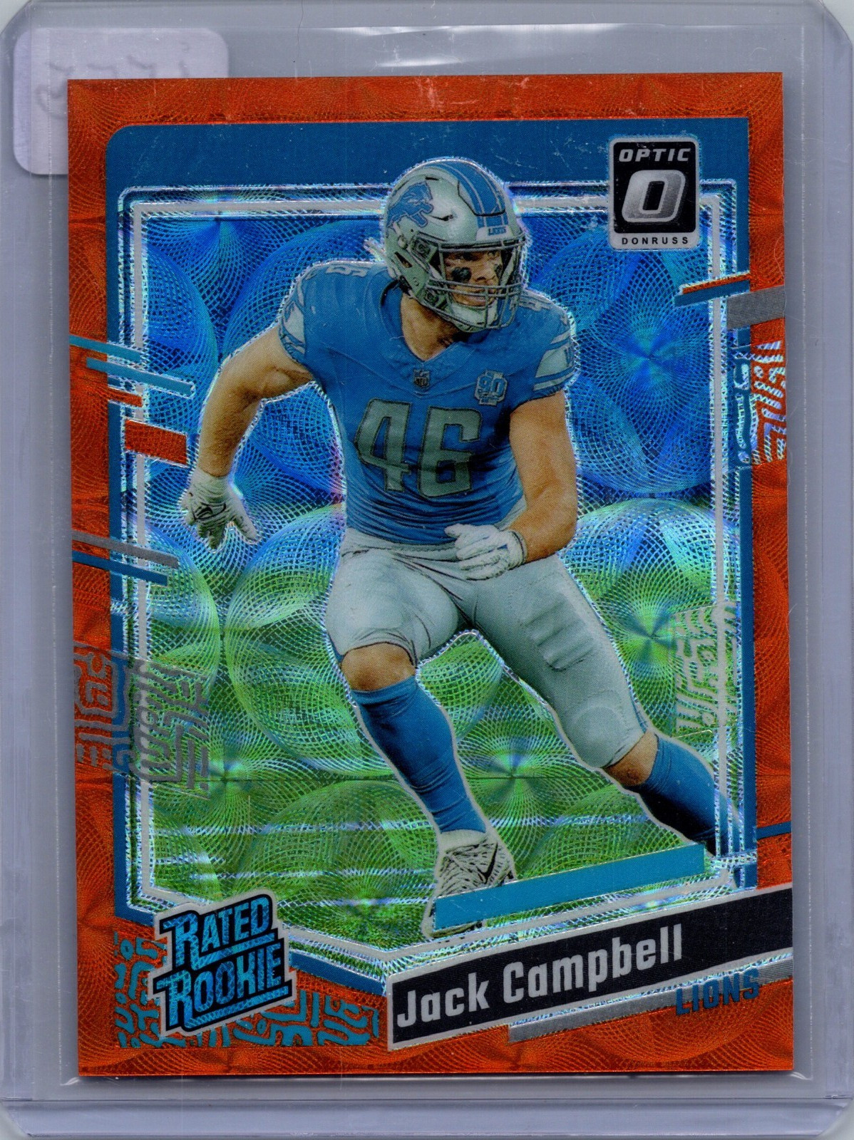2023 Panini Donruss Optic - Jack Campbell - Orange Scope /79 - Rated Rookie #235