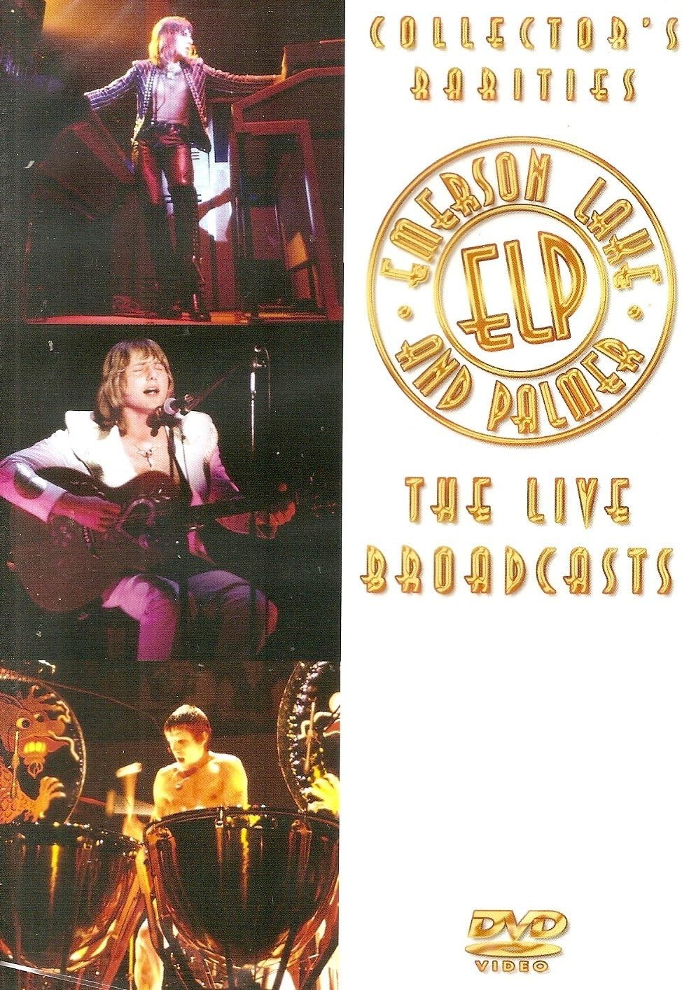 Emerson, Lake & Palmer:Collector's Rarities - The Live Broadcasts - DVD New