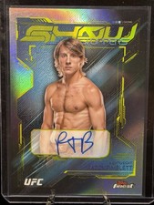2025 Topps Finest Paddy Pimblett Shadow Stoppers Auto UFC Autograph Refractor