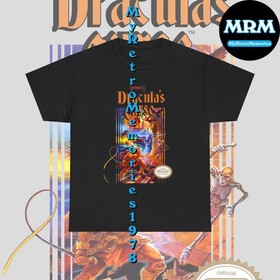 NEW ALL  3 CASTLEVANIA NES  BOX ART DESIGN T-SHIRT 2 COLORS S-5XL I , II or III