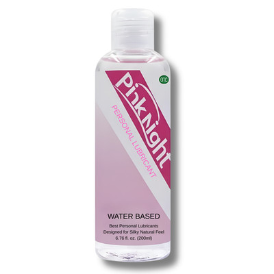 Pink Night Water-Based Personal Lubricant 200ml   Smooth, Non-Greasy