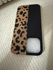 Cheetah Pattern/Black Case for iPhone 13 Pro Max, Spotted Leopard Design — photo 5