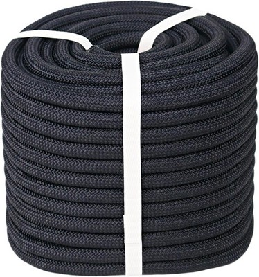 Double Braided Polyester Rope (1/2 in x 100 ft) Strong Arborist Rigging Rope 48