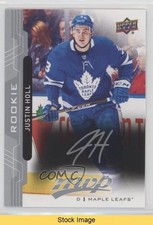2018 Upper Deck MVP High Series Rookies Silver Script Justin Holl #226 READ 07g7