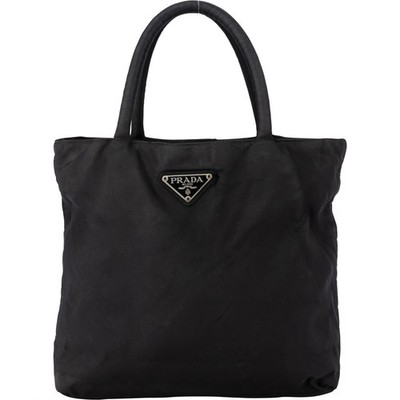 Prada Black Nylon Triangle Handbag Tasche