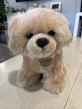 2019 AURORA Miyoni Tots Golden Retriever Puppy Soft Plush Golden Tan 9  Handmade