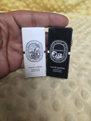 Diptyque Eau Rose & Philosyko Eau de Toilette Spray 2ml/0.06 fl oz New in Boxes 