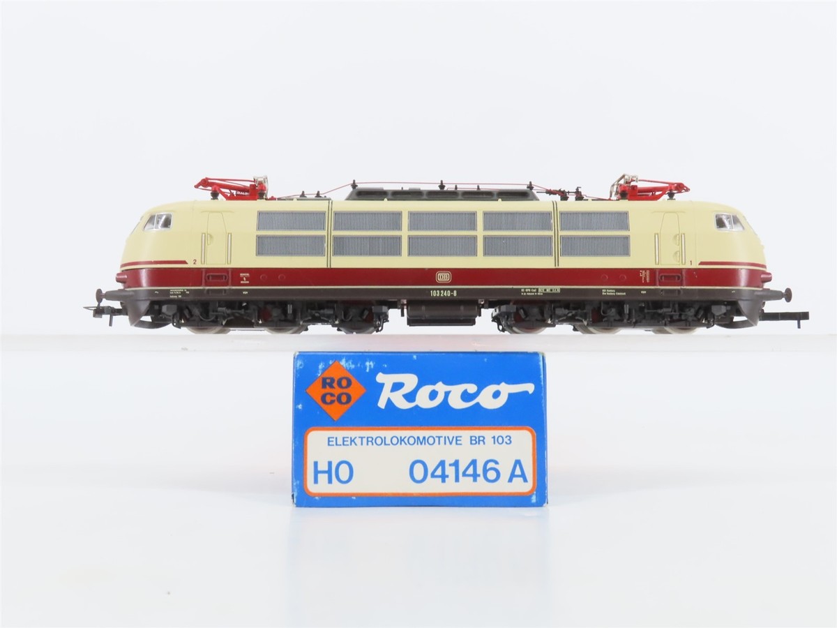 鉄道模型　外国型貨車　Roco45988 タンク車3輌、 DB、DC、HO HO Scale Roco 04146A DB Deutsche Bahn BR 103 Electric Locomotive