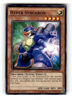 Hyper Synchron LC5D-EN010 C Legendary Collection 5D's Yu-Gi-Oh 1st Edition NM