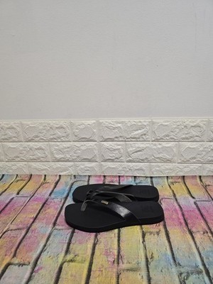 Reef Cushion Lune Damen-Flip-Flops UK 5 UVP £ 35 schwarz