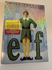 DVD Movie ELF Will Ferrell-James Cann Christmas Movie 2003 -free shipping-G