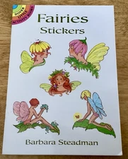 1998 Fairies Stickers-Barbara Steadman-Dover Little Sticker Activity Books