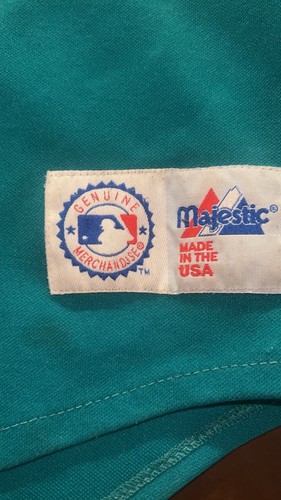 VTG Ken Griffey Jr. Seattle Mariners Jersey #24 SIZE LARGE Stitched MAJESTIC USA - Picture 2 of 5