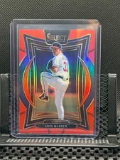 Greg Maddux 2025 Select -  Concourse - Red Prizm #81/149 - #85 Braves