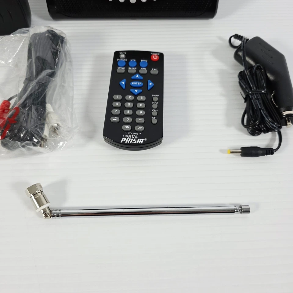 Digital Prism 7" Portable TV Player (Model ATSC-710) Handheld Mini TV - Tested  - Image 2 of 4