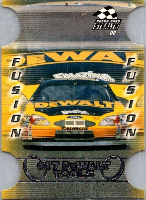 2000 Press Pass Stealth #FS 20 #17 DeWalt Tools Fusion