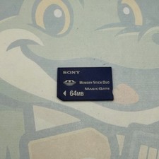 Sony MSH-M64A 64 MB Memory Stick Duo - untested - GC619